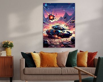 Armée de chars d'assaut pubg sur Leader Fc