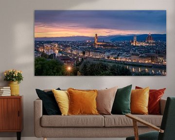 Florenz am Abend von Achim Thomae Photography