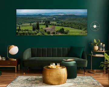 Berghang in den Monti del Chianti von Frank Lavooij