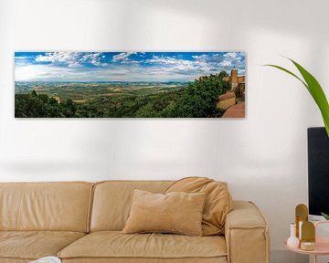 Val d'Orcia region in Tuscany