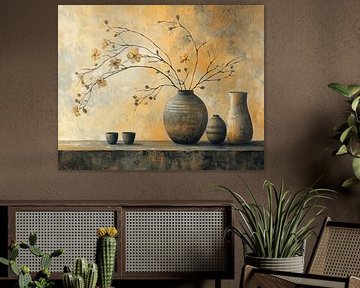 Blumenstillleben von Blickfänger Gemälde