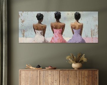 Women's Pastel | Three Women's Rest von Zen und Mehr