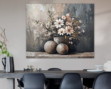 Stilleben mit Blumen von ARTEO Gemälde