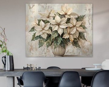 Weihnachtsstern-Schaustück von Wunderbare Kunst