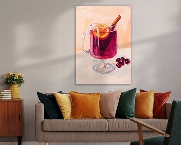 Heißes Getränk von Wunderbare Kunst