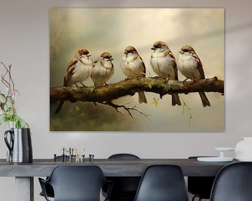 Natürliche Maus-Kunst von Blickfänger Gemälde