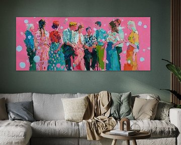 Farbenfrohe Verbindungen von Wunderbare Kunst