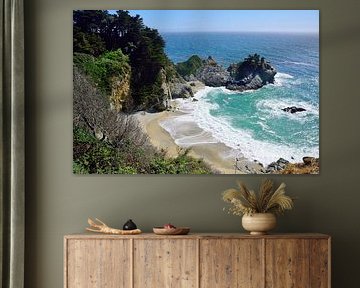 Chute de McWay Falls sur la plage de McWay sur Frank's Awesome Travels