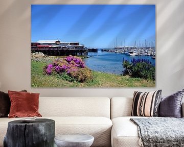 Spaziergang zum Fisherman's Wharf in Monterey von Frank's Awesome Travels