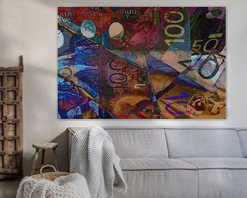 Übermalter Wohlstand von Photoart-Naegele