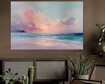 Zonsondergang in Pastel no.1