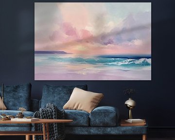 Zonsondergang in Pastel no.2