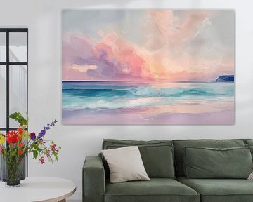 Zonsondergang in Pastel no.3