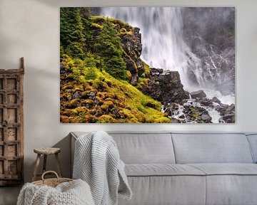 Esepelandsfossen Waterfall Norway by Achim Thomae Photography