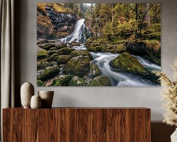 Golling Waterfall Salzburger Land by Achim Thomae Photography