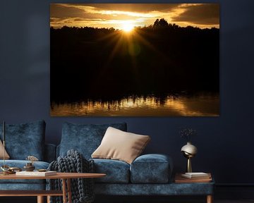 Evening sun van Arienne Mol