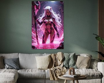 VELYTHRA - Sexy Anime Krieger Girl in der Höhle der Sinnlichkeit