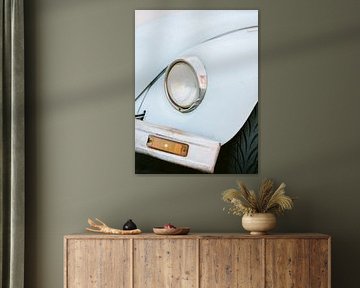 Blaues Retro-Auto Oaxaca