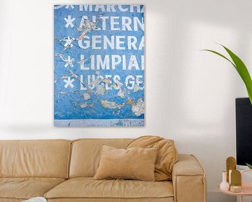 Blau und Weiß Oaxaca