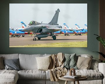 Dassault Rafale C de l'équipe de présentation tactique.