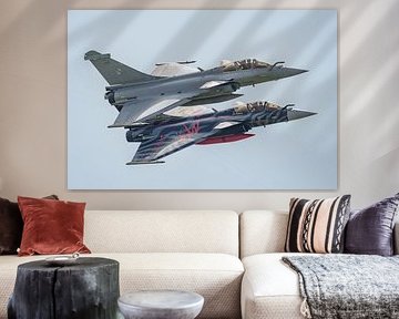 Vol de l'équipe d'affichage tactique du Rafale. sur Jaap van den Berg