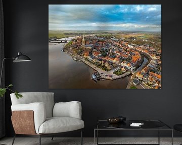 Hasselt sur les rives de la Zwarte Water