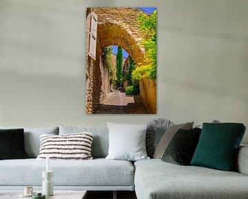 Gordes village vue steet en Provence