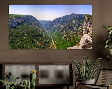 Paysage des Gorges du Verdon en Provence