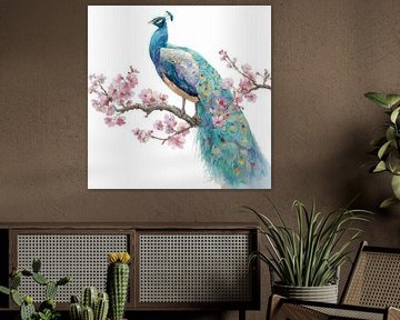 The Graceful Peacock IV by Yaya's