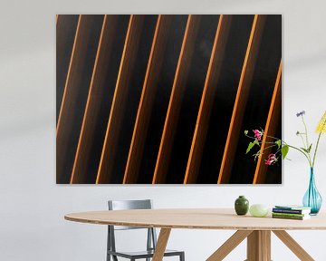 Warm Lineair Abstract