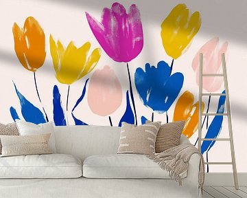 Tulpen Modern Abstract
