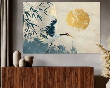 Crane, Japandi by Caroline Guerain