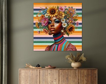 Flowers Power sur Marja van den Hurk