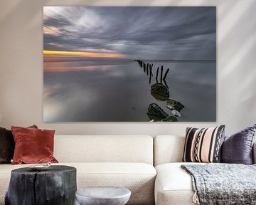 Genieten van de oneindige rust en stilte van de Waddenzee van Bram Lubbers