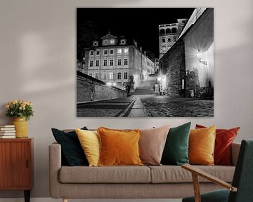 Prag bei Nacht (3) - Tschechische Republik von Ronald Harmsen