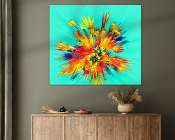 Eine Explosion von Blumen von Patricia Hofmeester