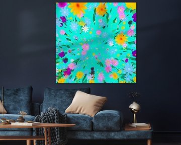 Blumenexplosion von Patricia Hofmeester