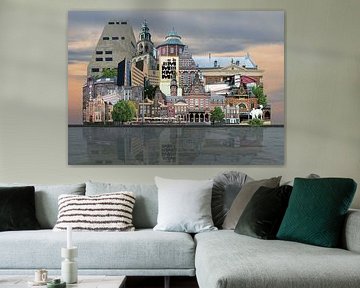 GRONINGEN SKYLINE by Aad Holkamp