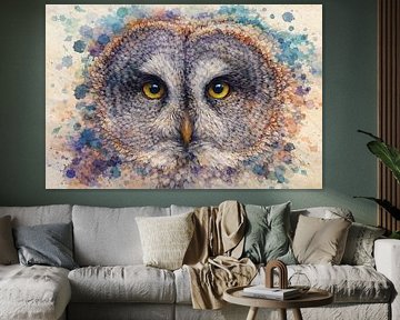 Uil. Stilte in de Ogen van Bert Quaedvlieg