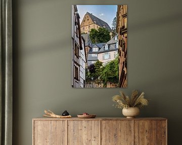 La ville historique de Marbourg sur la Lahn en Hesse sur Roland Brack