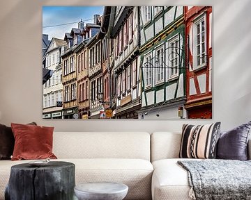 La ville historique de Marbourg sur la Lahn en Hesse sur Roland Brack