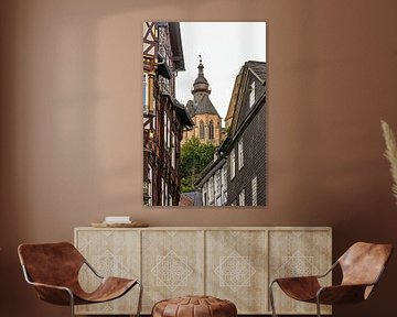 La ville historique de Marbourg sur la Lahn en Hesse sur Roland Brack