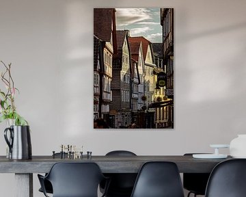 La ville historique de Marbourg sur la Lahn en Hesse sur Roland Brack