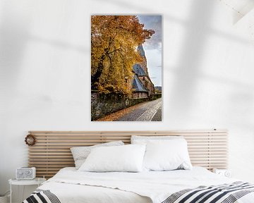 La ville historique de Marbourg sur la Lahn en Hesse sur Roland Brack