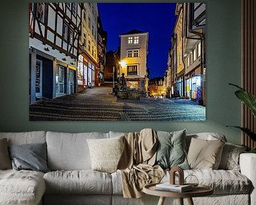 La ville historique de Marbourg sur la Lahn en Hesse sur Roland Brack