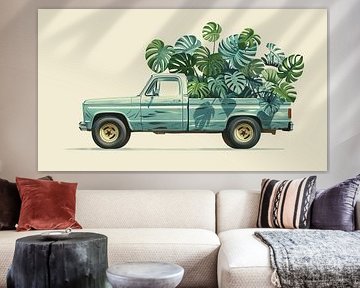 Camion tropical sur Mosaic Dialogue