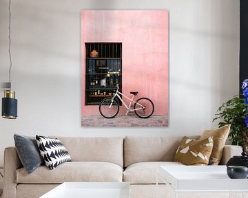 Hübsches rosa Oaxaca von Raisa Zwart Reisefotografiedrucke