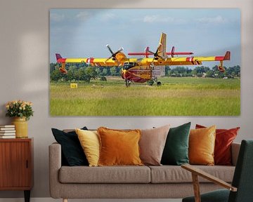 Canadair CL-415 van de Franse Sécurité Civile.