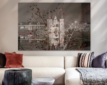 Photographie abstraite | Photographie de rue | Noir et blanc | Sneek III sur Art. by Janine