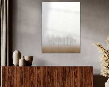 Misty Landscape Wall Art – Nature Print on Canvas, HD Metal & Acrylic by John Goossens Photography